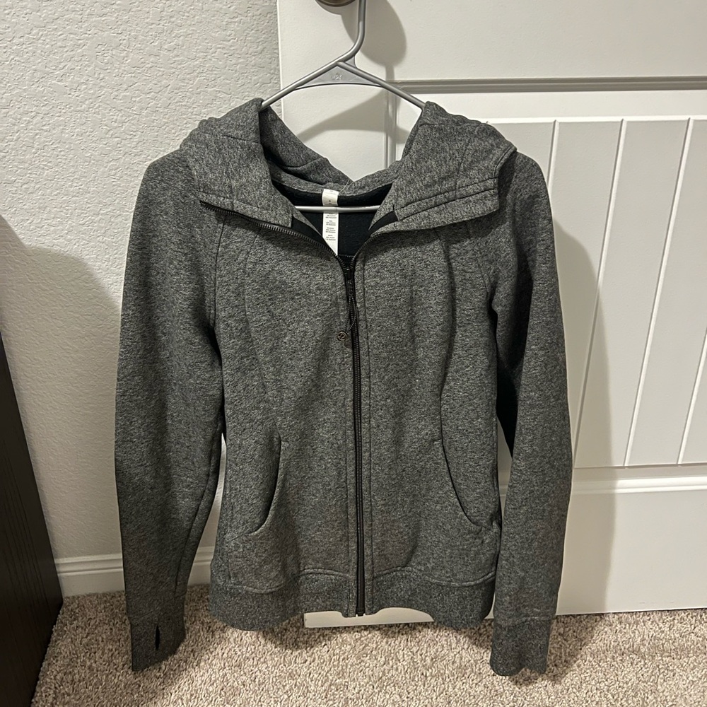 Women’s Lululemon Scuba Charcoal Jacket